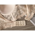 thumbnail image 4 of Backless Invisible Bra U-shaped Large Lace Wedding Bra Low Back Underwear Gathering Sexy Fitted Bra, 4 of 5