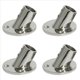 thumbnail image 1 of 4X Acero Inoxidable Marino 60 Grados 22Mm 7/8 Pulgadas Tubo Base Redonda Pasamanos Pasamanos Accesorios para de, 1 of 5
