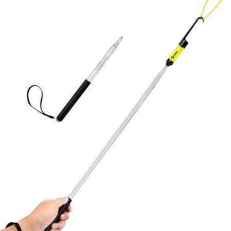 

Ferret Stick Mini - 47 inch Metal Telescopic Extendable Pole Wire Cable Pulling Rod Quick Fish Stick Designed for use with The Ferret Wireless Inspection Camera & Cable Pulling Tool kit