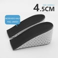 thumbnail image 4 of 10PCS Unisex Height Increase Insole Insert Memory Foam InsolesBreathable Full Hlaf Insole Sports Height Increase Shoe Pads Style B 10pcs, 4 of 6