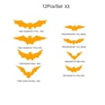 thumbnail image 2 of WREESH Halloween 3D Luminous Luminous Bat Combination Party Wall Sticker, 2 of 2