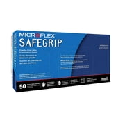 Microflex SafeGrip SG-375-L Powder Free Gloves Large (3 Boxes of 50)