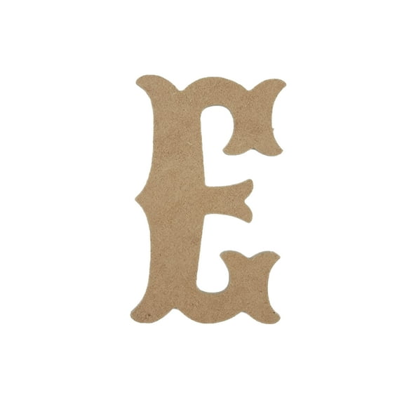 Wooden Letter Unfinished, Circus Font, Craft Cutout