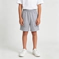 thumbnail image 5 of Zpanxa Boys Athletic Shorts Solid Lightweight Mid-Thigh Length, Running Shorts for Summer Sports, Breathable Fit, 5 of 9