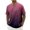 Dark Purple, variant on Mens T-Shirts Summer Raglan Short Sleeve Crewneck Lightweight Breathable Gradient Color Casual T Shirt