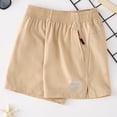 thumbnail image 6 of Akafmk Summer Stretch Ice Silk Shorts,Elastic Waist Lightweight Casual Athletic Bottoms (Toddler Boy's or Boy's),Sizes 6-15 Years, 6 of 6