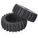 thumbnail image 2 of Neumáticos de cubo de llanta de rueda, neumáticos de goma para accesorio de coche camión 1/8 RC (negro), 2 of 9