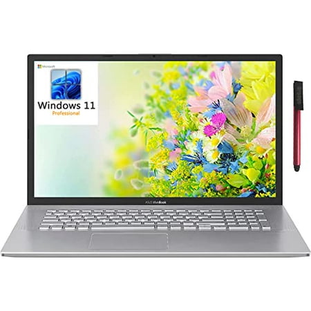 ASUS [Windows 11 Pro] Vivobook 17 17.3" HD+ Business Laptop, Intel Quad-Core i5-1035G1 up to 3.6GHz (Beat i7-7500U), 20GB DDR4 RAM, 512GB PCIe SSD + 1TB HDD, 802.11AC WiFi, Type-C, 64GB Flash Drive