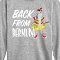 thumbnail image 3 of Disney - Straight Outta Bermuda - Youth Long Sleeve Graphic T-Shirt, 3 of 5