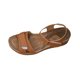 thumbnail image 1 of Sandalias de Cuña de las Mujeres Casuales de Moda Primavera Verano Versátil Tacón de Playa de Pie Abierto Grueso-Soldado con Correa de Tobillo Sandalias, 1 of 9