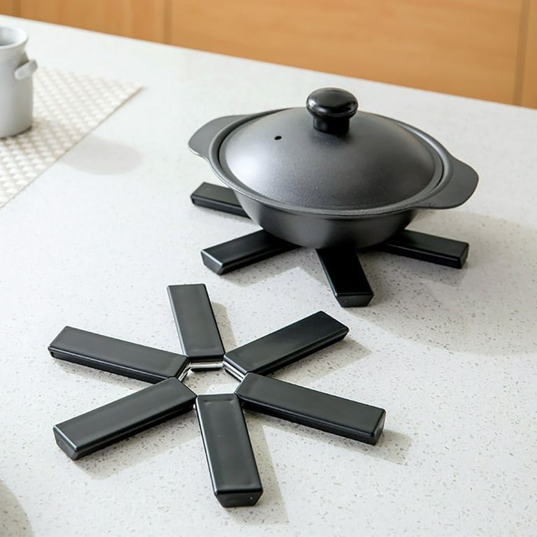 Bueautybox Silicone Trivet, Mat for Hot Pots and Pans, Kitchen