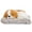 Yellow, variant on Rupoun Simulation Sleeping Dog Puppy Ornament Electronic Pet Bamboo Charcoal Plush Toy with Barking Voice for Home Decor, Yellow