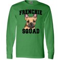 thumbnail image 3 of Inktastic Cute French Bulldog  Frenchie Squad Long Sleeve T-Shirt, 3 of 5