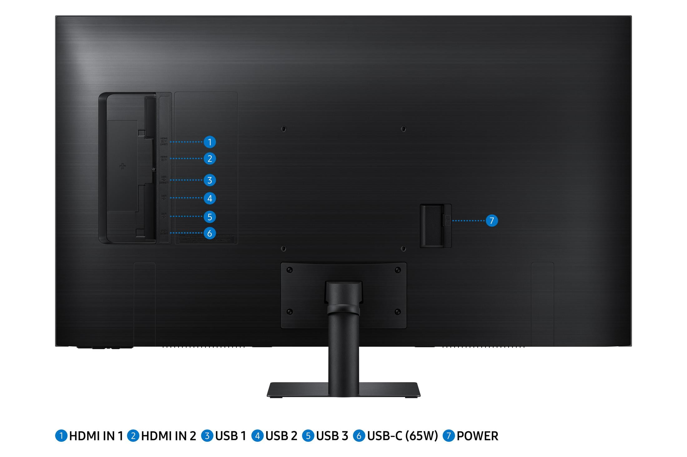 SAMSUNG 43 M70B Series 4K UHD USB-C Smart Monitor & Streaming TV, 4ms,  60Hz, HDR10, Wireless Display, Gaming and IoT Hubs, Alexa Built-in, 2022