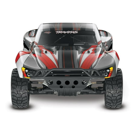 Traxxas Slash 1/10 2Wd Silver-Red, Xl-5 Rtr W/2.4Ghz Radio - No Truck