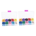 thumbnail image 4 of CTIRCHIU 2 Boxes of Flat Plastic Round Pin Assorted Color for Office Use for Students and Teachers, 4 of 7