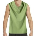 thumbnail image 2 of Wotryit Mens Shirts,Men's Tagless Workout Gym Muscle Running Hiking Active Tank Top Sleeveless T Shirts,Shirts for Men,Workout Shirts for Men(Color:Green,Size:5XL), 2 of 4
