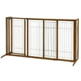 Richell 36"H Deluxe Freestanding Pet Gate with Door