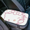 thumbnail image 3 of Hello kitty Car Armrest Seat Box Cover Protector Waterproof Armrest Cover Center Console Pad Universal Center Console Cover for Most Vehicles, SUV, Truck, Sedan, 3 of 5