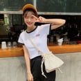 thumbnail image 4 of Women Bucket Bag Fashion Drawstring All-match Crossbody Bag Shoulder Purse, 4 of 10