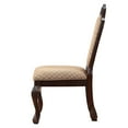 thumbnail image 4 of Set of 4 Elegant Side Chair, Armless Design with Padded Comfort, Standard Dining Height, Padded Seat & Back (Espresso), 4 of 8