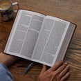 thumbnail image 4 of Net Bible, Thinline, Leathersoft, Brown, Comfort Print: Holy Bible, (Hardcover), 4 of 7