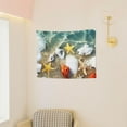 thumbnail image 3 of Kdxio Seashell On The Beach Wall Hanging Tapestries Banner For Bedroom College Dorm Home Living Room Party Decor 29X37 In, 3 of 8