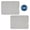 Clear Black, variant on SELIBRE 2-Piece Kitchen Sink Mat, Fast Drain PVC Protector, 11.8 x 15.7 in, Clear Black