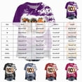 thumbnail image 3 of TOWED22 Halloween Tie Dye Boo Shirts for Women Funny Halloween Ghost Tshirts Fall Spooky Pumpkin Gift Top(Yellow,M), 3 of 5