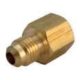 thumbnail image 2 of Jmf Flare Adapter 3/8 " Flare X 1/8 " Fpt Yellow Brass Bulk < 0.25 % Lead, 2 of 2
