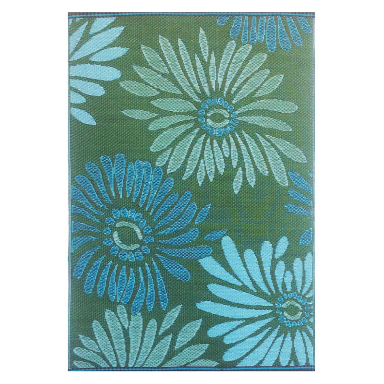 Mad Mats Daisy Outdoor Area Rug