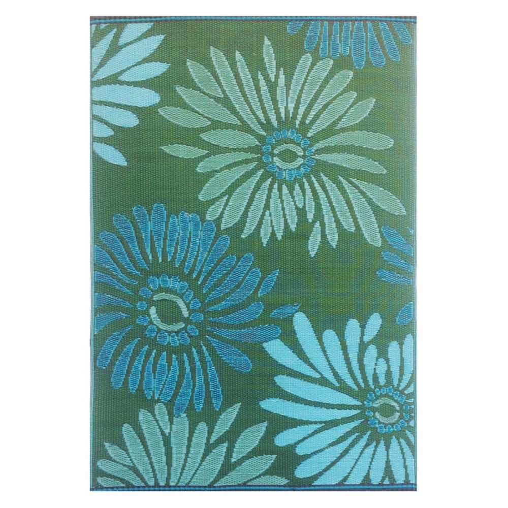Mad Mats Daisy Outdoor Area Rug