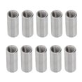 thumbnail image 2 of Cylindrical Coupling Nut,10PCS Round Coupling Nuts Stainless Steel Coupling Nut Round Connection Nut Reliable and Durable, 2 of 14