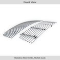 thumbnail image 2 of 2006-2012 Suzuki Grand Vitara Stainless Steel Silver Hairline Finish Finish 8X6 Horizontal Billet Stainless Steel Billet Grille, 2 of 2