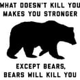 thumbnail image 2 of CafePress - Bears Will Kill You - 11 oz Ceramic Mug - Novelty Coffee Tea Cup, 2 of 4
