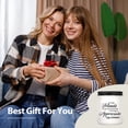 thumbnail image 4 of 7oz White Matte Glass Candle, Lavender Scented, Friendship Gift, Aromatherapy Candle for Home, Gift for Best Friend, 4 of 7