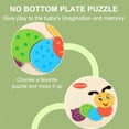 thumbnail image 3 of C Kids Educational Wooden Puzzle 3D Shape Toy For Preschool Toddlers Learning, 3 of 5