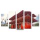 thumbnail image 1 of Cuadro Decorativo Tokio Templo Sensoji Panorámico Japonés Juego 5 Piezas 150x80cm para Sala Oficina Moderna, 1 of 5