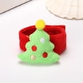 thumbnail image 5 of RV 4 piezas decoración de Navidad pequeño árbol ciervo Pat círculo niños adultos pulsera brillar Electrónica, 5 of 5