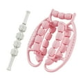 thumbnail image 3 of Dualoai Fascia Muscle Relax Roller Massagers Circular Leg Clamps for Hands Shoulders Pink, 3 of 9