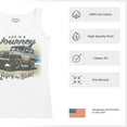 thumbnail image 6 of Life is a Journey Enjoy the Ride Women's Tank Top 4x4 Offroad Rugged Vehicle Trailblazing Mudding Dirt Roads, 6 of 7