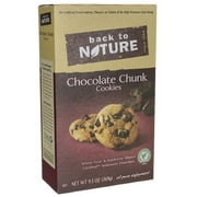 Back to Nature Chocolate Chunk Cookies, Non-GMO Project Verified, Kosher, 9.5 Oz