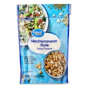 Great Value Mediterranean Style Salad Topper, 3.5 oz Bag