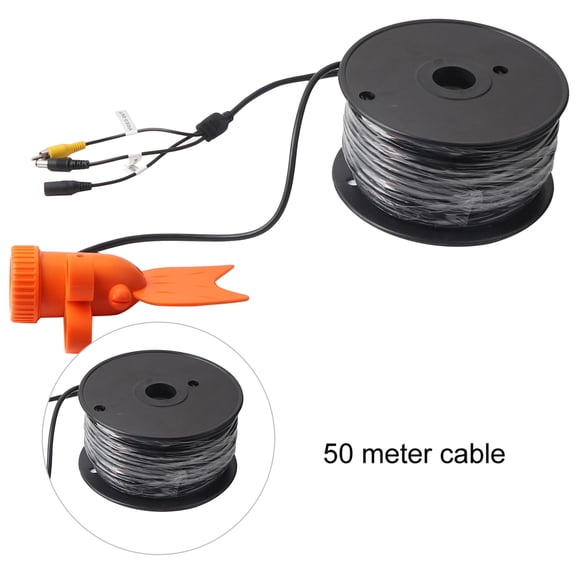 Buscador de peces, DC12V 24LED 1000TVL HD Cámara de pesca submarina Cámara de pesca Características mejoradas