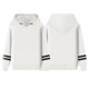 thumbnail image 2 of Gibobby Sudadera para Hombre Sudadera con capucha con forro de sherpa para hombre(Blanco,XG), 2 of 3