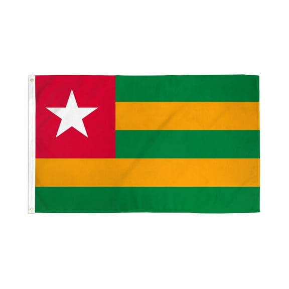 Togo Flag 3x5ft Poly