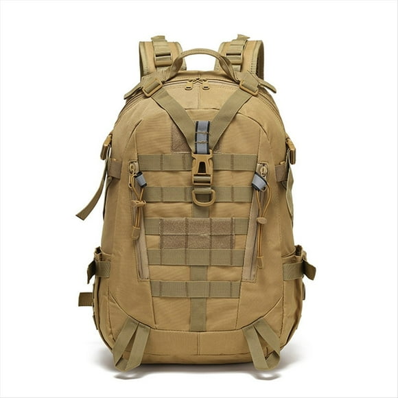 Mochila de 40 L para Exteriores, para Hombre, para Acampar, Viajar, Escalar, Táctica, para Hombro, para Pescar (C)