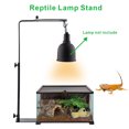 thumbnail image 4 of Aiicioo Reptile Lamp Stand Metal Material Landing Lamp Holder Bracket with Base Adjustable, 4 of 6