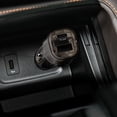 thumbnail image 3 of Merkury Innovations Circuit PD Enabled 38W Fast Charging Transparent Black USB Car Charger, 3 of 5
