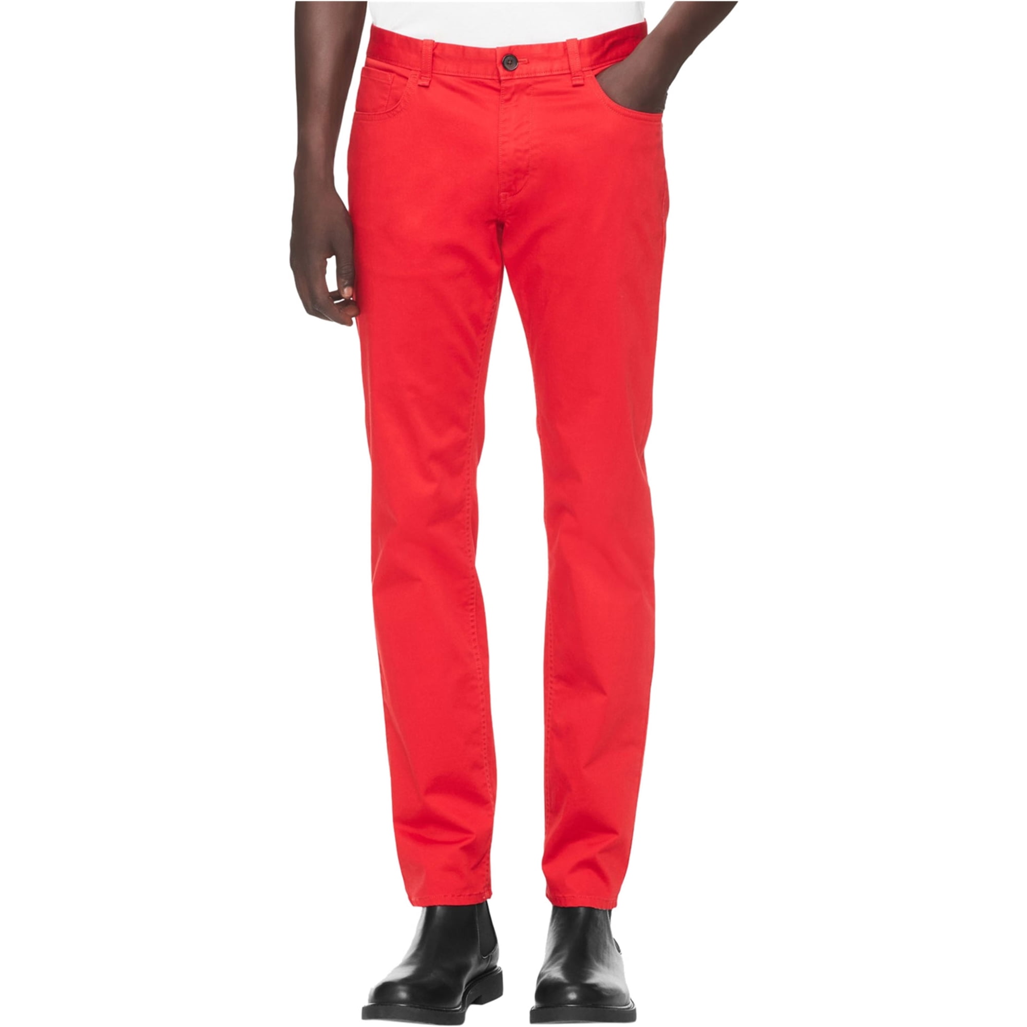 calvin klein red jeans